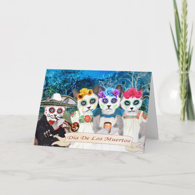 Dia do Cartão de Kittens Los Muertos (Frente)