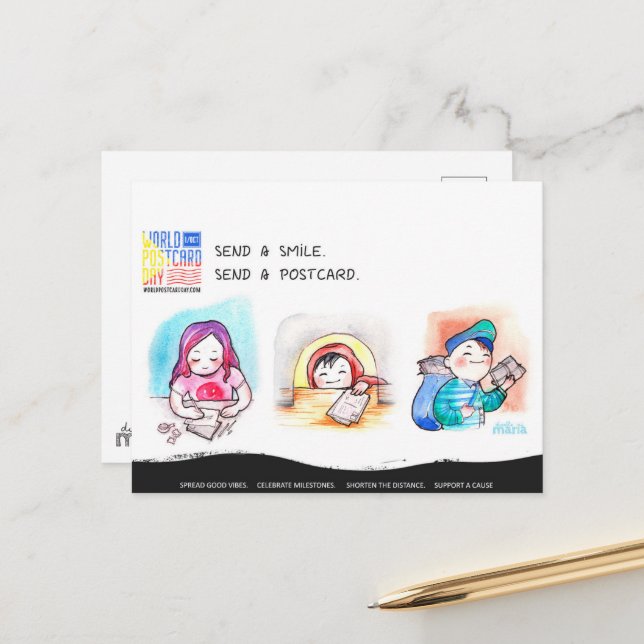 Dia do Cartão Postal Mundial (Frente/Verso In Situ)