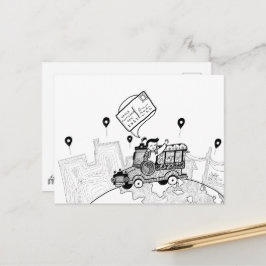 Dia do Cartão Postal Mundial 2021 (BW)