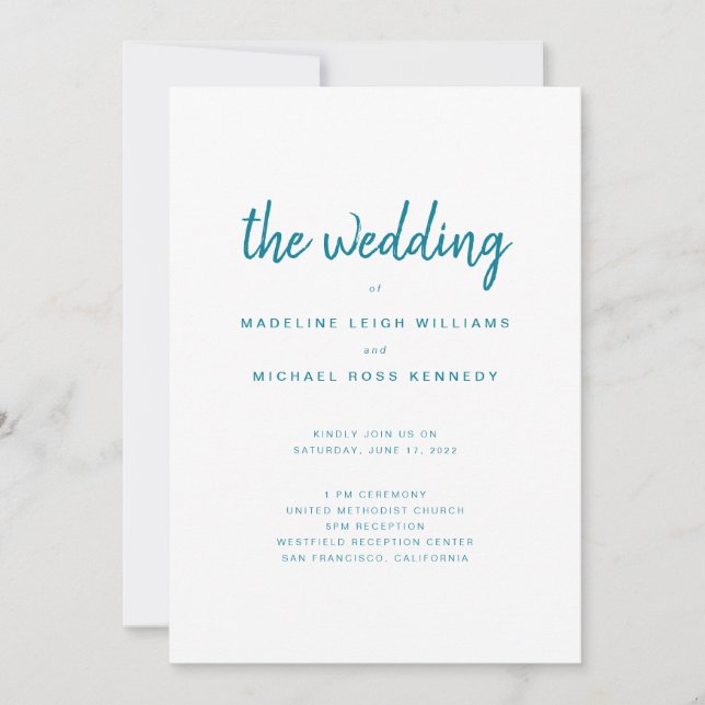 Dia do casamento (Frente)