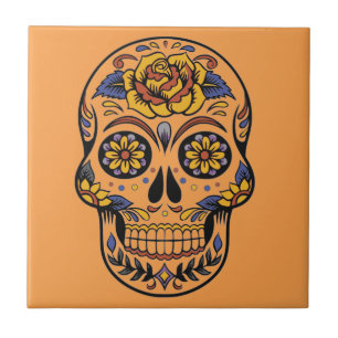 Dia do crânio mexicano dos mortos