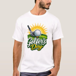 Dia do Golfista – Camiseta Engraçada para Amantes
