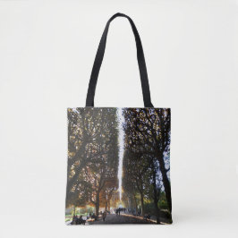 Dia do outono em Paris - Saco de Tote