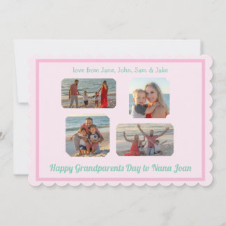 Dia dos Avós da FOTO FOTO de Borda Rosa