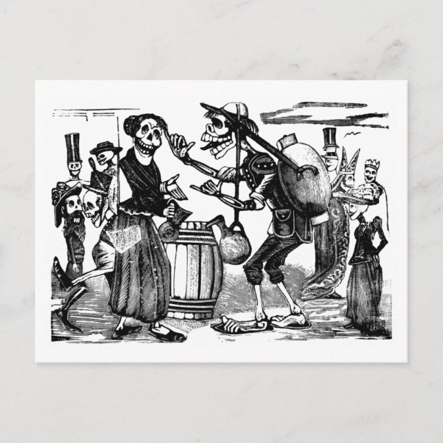 Dia dos Cartões Mortos por José Posada (Frente)