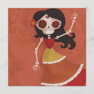 Dia dos Muertos do Convite Morto