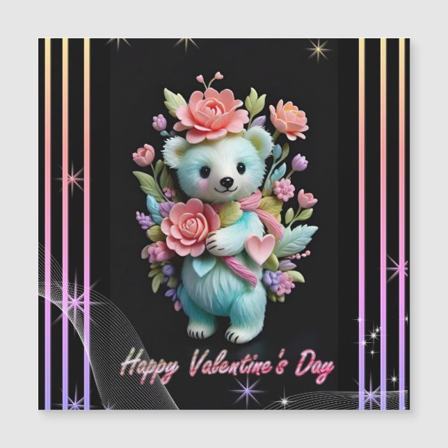 Dia dos Namorados com Urso Teddy Rico (Frente)