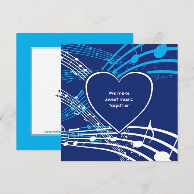 DIA DOS NAMORADOS | Torne a música mais doce | Cor (Frente/Verso)