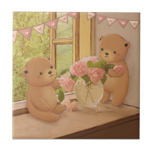 Dia dos Namorados: Ursinhos e Flores