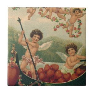 Dia dos Namorados Vintage, Querubins Vitorianos em