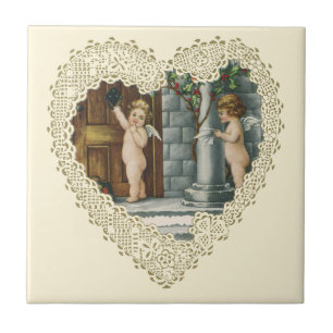 Dia dos Namorados Vitoriano, Anjos Vintage com Car