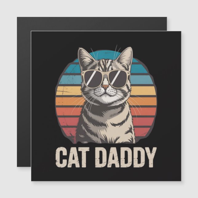 Dia dos Pais Cat Daddy (Frente/Verso)