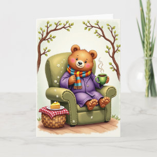 Dia dos Pais Pacífico Cartão do Urso