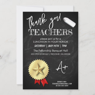 Dia dos Professores Convites de Apreciação de Pr