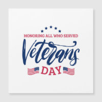 Dia dos Veteranos - Honrando todos os que serviram