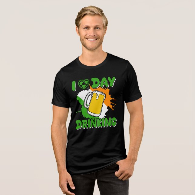 Dia engraçado do St.Patrick para homens (Frente Completa)