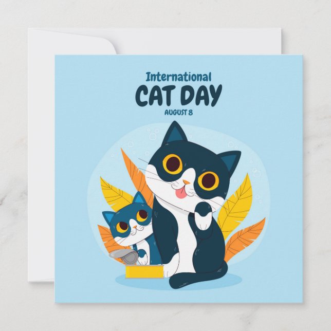 Dia Internacional da Gata (Frente)