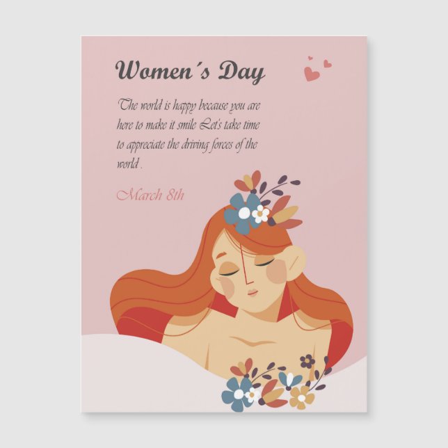 Dia Internacional da Mulher 8 de março (Frente)