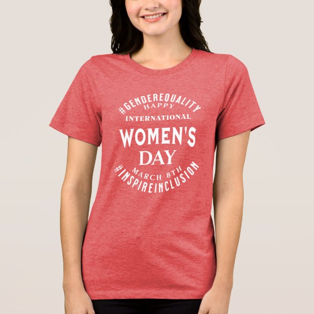 Dia Internacional da Mulher | 8 de Março Igualdade (Frente)