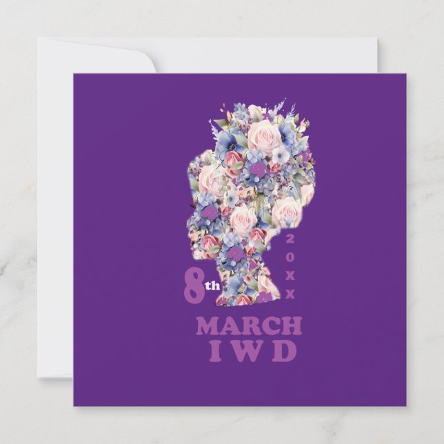 Dia Internacional da Mulher: Celebrar Feminini (Frente)