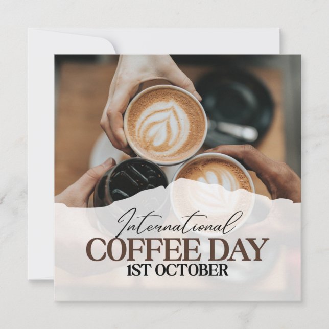 Dia Internacional do Café+ (Frente)