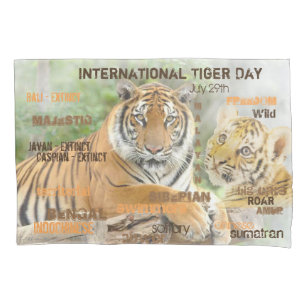 Dia Internacional do Tigre, 29 de julho, Tipografi
