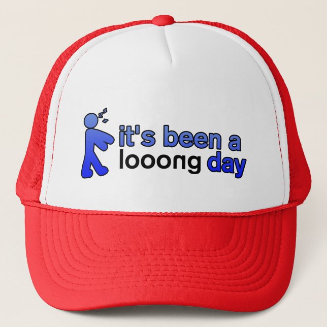 Dia longo Josh oficial boné azul/vermelho de (Frente)
