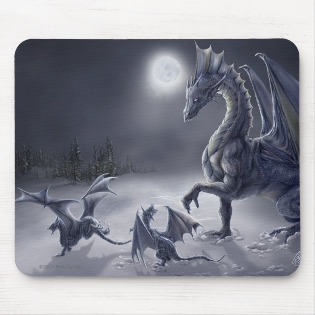Dia Mousepad da neve (Frente)