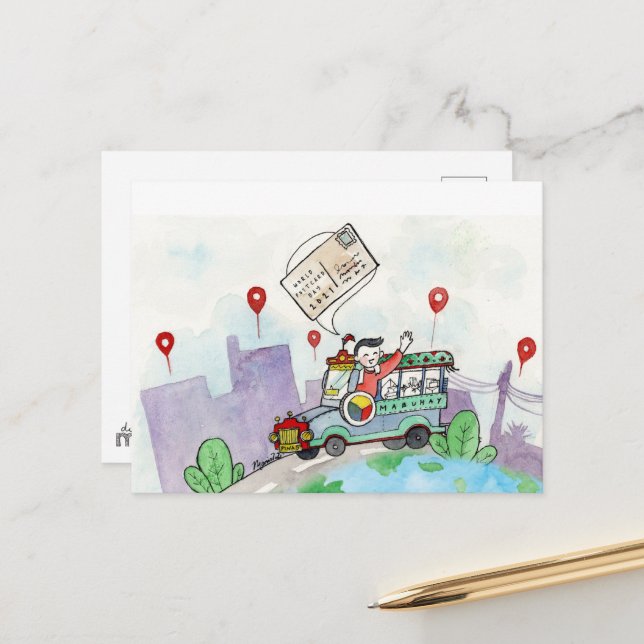 Dia Mundial do Cartão Postal 2021 (Frente/Verso In Situ)