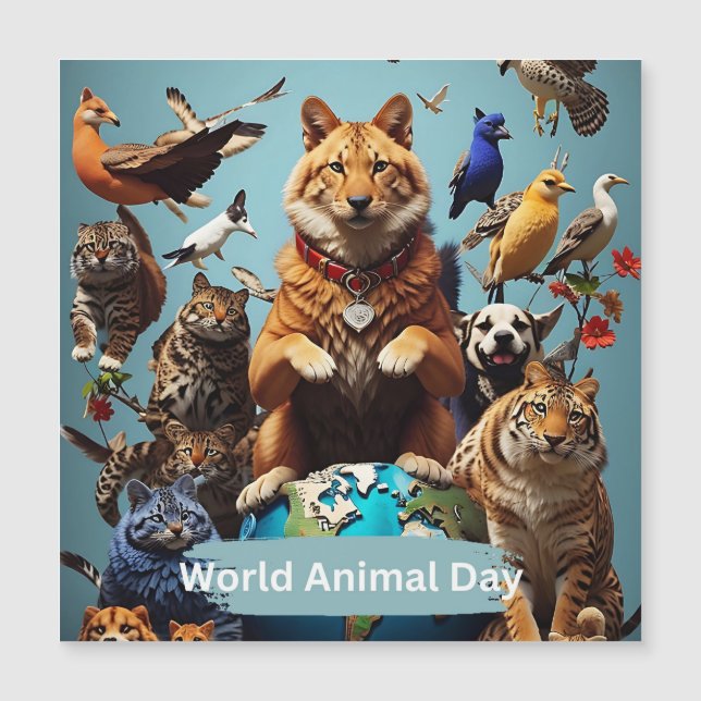 Dia Mundial dos Animais (Frente)