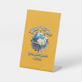 Dia Mundial Poste. Cartas Por Todas As Fronteiras.