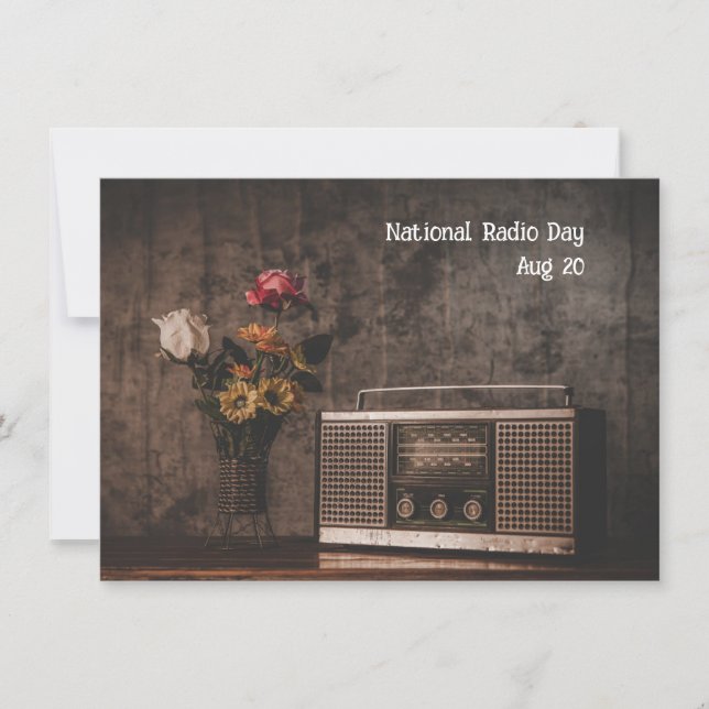 Dia Nacional da Rádio (Frente)