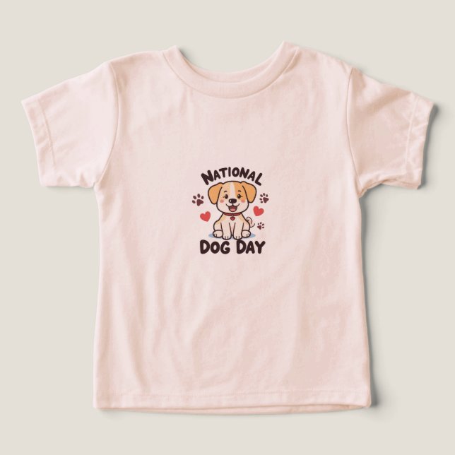 Dia Nacional do Cachorro - Cachorro de Cartoon Kaw (Design frontal)