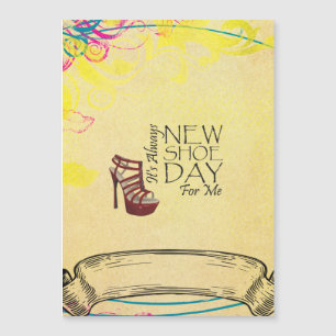 Dia novo dos calçados do T