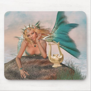 Dia que sonha a sereia Mousepad