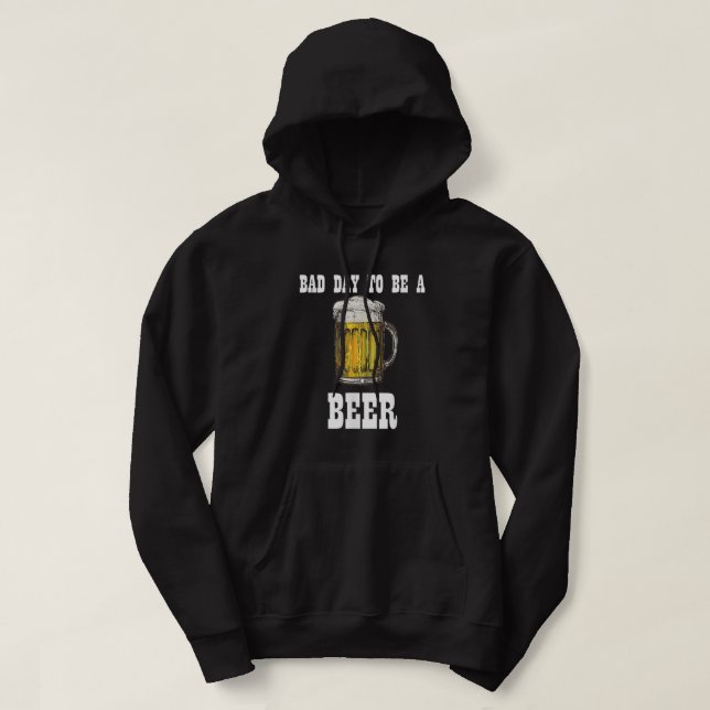 Dia ruim para ser uma camiseta de cerveja (Frente do Design)
