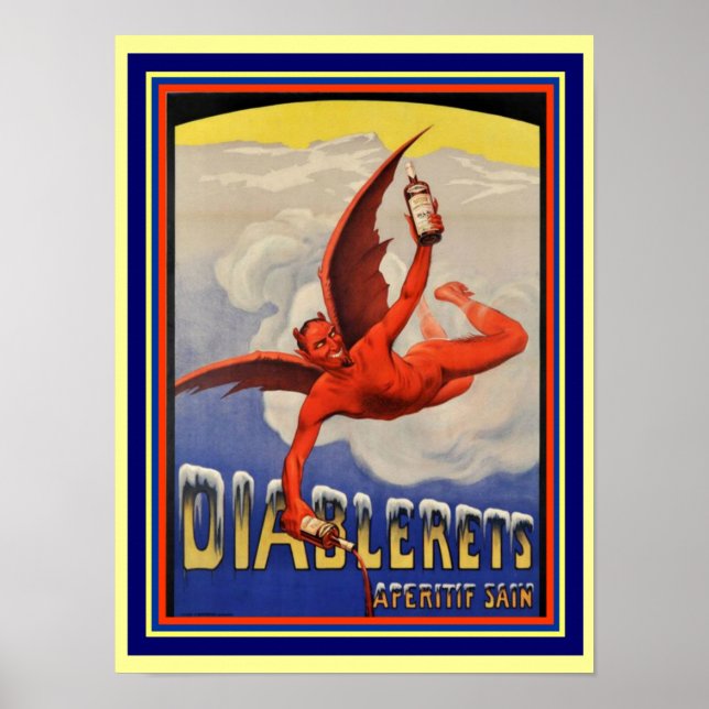 Diablerets Apertif 12 x 16 Poster (Frente)