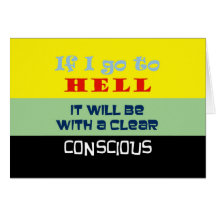 Diabo Consciente ~ Cartão