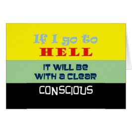 Diabo Consciente ~ Cartão