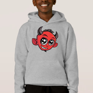 Diabo de Cartoon Bonito Sorrindo