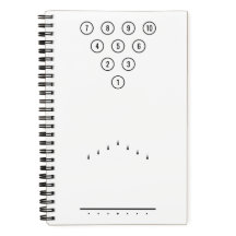 Diagrama de Referência da Faixa de Boliches Preta 