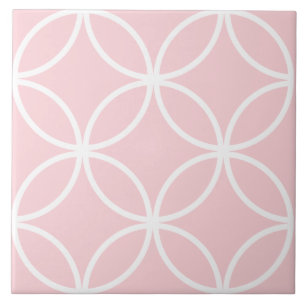 Diamante cor-de-rosa e branco de Millenial das