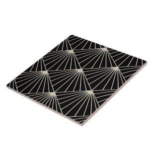 Diamante do padrão do ventilador da Deco de Arte N