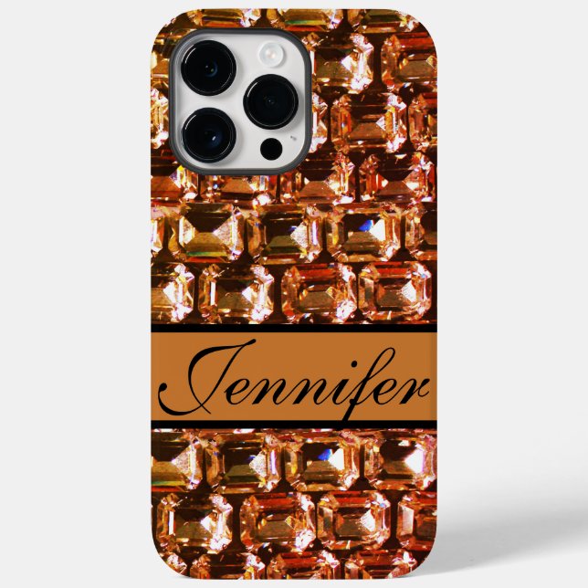 Diamantes amarelos, diamantes de laranja, gemstone (Verso)