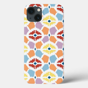 Diamantes coloridos, ikat geométrico