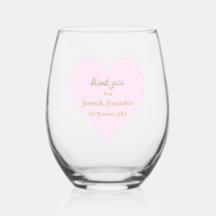 Diamantes de Agradecimento Personalizado Coração R