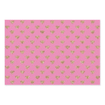 Diamantes Dourados rosa