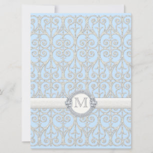 Diamantes e rendas, Convite para Casamento Monogra