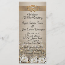 Diamantes elegantes do Programa Casamento em Satin