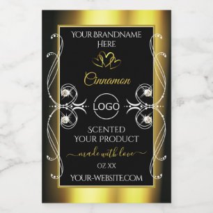 Diamantes glamourosos Logotipo de etiquetas de pro